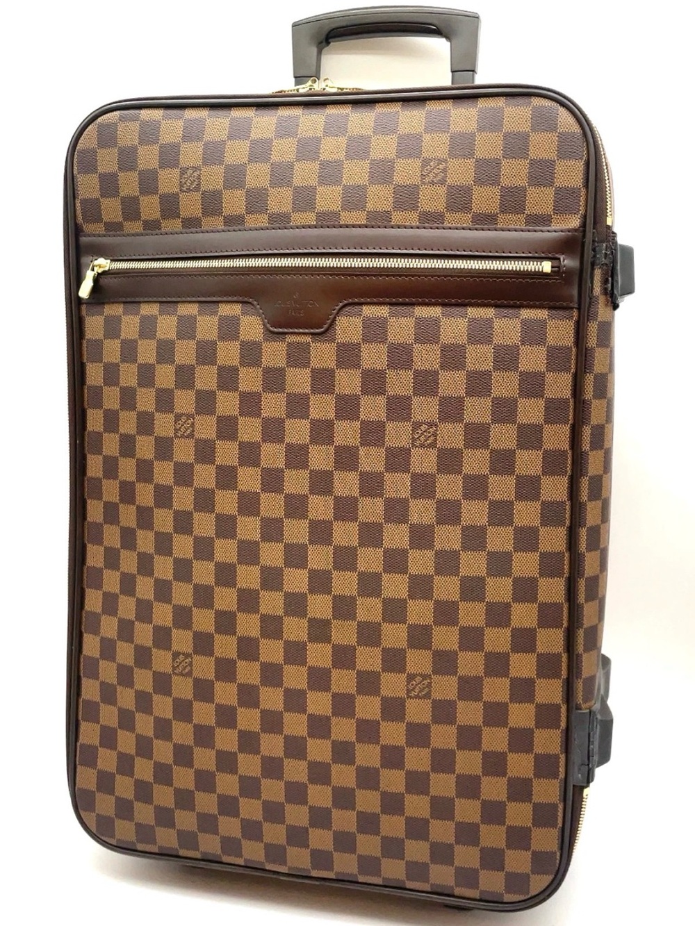Auth Louis Vuitton Damier Ebene Pegasus 55 Carry-on Suitcase